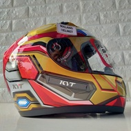Helm KYT K2 Rider Seri Marvel Iron Man Ongkir Termurah 2kg