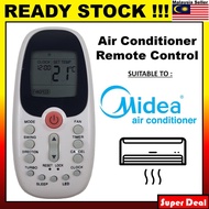 MIDEA Air Cond Aircon Aircond Remote Control Replacement