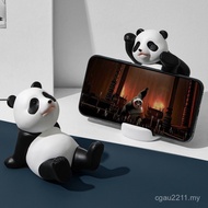 Office Resin Small Home Decoration Desktop Birthday Gift Creative Bracket Ornament Gift Panda Mobile