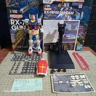 BANDAI 1/100 GUNPLA RX-78F00 RX 78F00 GUNDAM FACTORY YOKOHAMA