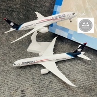 Boeing B787-8 Dreamliner model airplane Mexican Airlines AEROMEXICO scale 1:400 premium gift version