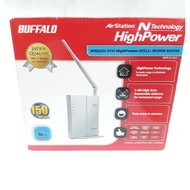 Buffalo AirStation N-Technology Wireless-N150 ADSL2& MODEM ROUTER
