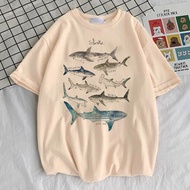 Whales Girl Grunge Kawaii Graphic Retro Gothic Korean Clothes Pastel Korean Clothes Classic Breathab