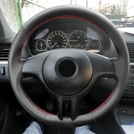 Car Steering Wheel Leather Cover For BMW 3 Series E46 00-04 E46 Coupe Z3 E36 X5