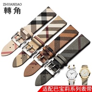 2024 new Genuine leather watch straps for men and women substitute Burberry BU1938 plaid watch chain