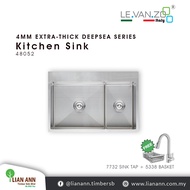 LEVANZO Deepsea Series Kitchen Sink 48052