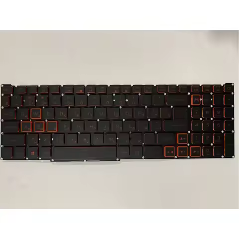 for Acer Nitro 5 AN515-43 AN515-44 AN515-54 AN517-51 AN517-52 N18C3 N18C4 Laptop Keyboard RU Layout