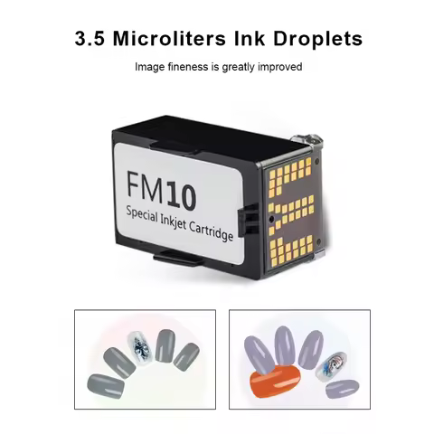 FM10 Ink Cartridge Replacement for O'2NAILS Nail Printer H1/M1