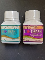 Wellous Bio-Grape  葡萄籽  及 Bio-Lingzhi 靈芝丸 降三高 減尿泡