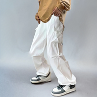 (QUÀ LÀ GÓI DẦU GỘI TỪ SHOP CHUYÊN) Quần kaki ống rộng túi hộp Nam nữ Hàn Quốcquần jogger lưng chun