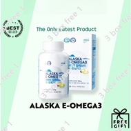 【BUY3FREE1】EXP2027.6 Atomy / Alaska E-Omega3 550mg x 180capsules / 99g sugar