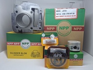 BORING KIT PAKET BLOK SEHER PISTON JUPITER Z 5TP NPP ORIGINAL