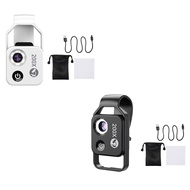 200X Magnification Microscope Lens Mobile LED Light Micro-Type Pocket Macro Lens for Ios Android All
