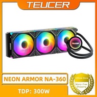 TEUCER Neon Armor 360mm Water Cooling Radiator X99 Motherboard CPU Liquid Cooling Cooler for Intel L