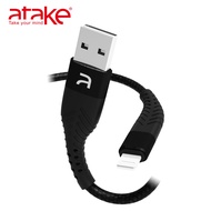 [atake] USB to Lightning 3A Fast Charging Cable (1m/Braided Cable) Charging Cable/Transmission Cable