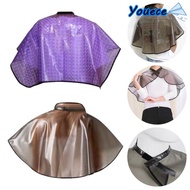 YOUECE Hair Dying Apron, Professional Waterproof Shampoo Capes, Unisex Makeup Cape