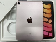 iPad mini 6 WiFi+5G 256GB 粉紅色 宇宙超級無敵勁新淨 香港行貨 有Apple Care+保養到2024年10月11號 充電次數76 電池最大容量96%  淨機有盒 不議價 可預約到門市睇機