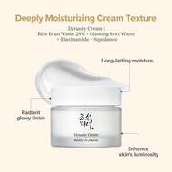 Beauty of Joseon Dynasty Cream Moisturizer 50ml – Dewy Glow, Oil-Moisture Balance, Niacinamide & Squ
