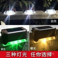 Lampu Langkah Suria Lampu Hiasan Taman Luaran Lampu Dinding Suis Automatik Lampu Malam Teres Lampu P