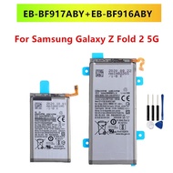 แบตเตอรี่แท้ EB-BF917ABY EB-BF916ABY สำหรับ Samsung Galaxy Z Z Fold 2 5G SM-F916U1 F917 F916 +เครื่อ