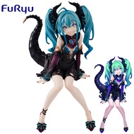 Original Anime Figure FuRyu VOCALOID Hatsune Miku Little Devil Ver. 13cm Cartoon Doll PVC Collection Model Kids Toys Boys Gifts