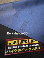 Kulit jok/sarung jok/kain jok motor hitam merk Enmore original logo Jrp Thailand style universal unt