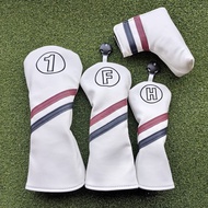 Golf Simple Golf Club Cover Protective Cover Wooden Club Head Cover Fairway Wood Ironwood Putter Cov