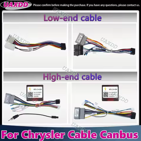 For Chrysler 300C PACIFICA DODGE CARAVAN SEBRING GRAND VOYAGER CRUISER 200 Cable Cord XP Canbus Vide