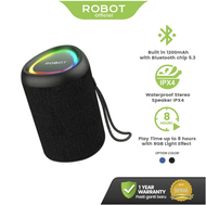 ROBOT Speaker Portable Bluetooth Super Bass Stereo Speaker Wireless Travel Mini RB100 Speaker Blueto