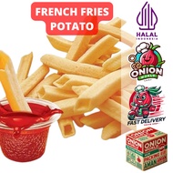 PUTIH 100gr French Fries Potato Crackers 2000 KW Original Sticks Original Potato Chips White Potato 