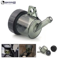 QUENNA Universal Motorcycle Front Brake Clutch Fluid Bottle With Oil Tube Master Cylinder Oil Reserv