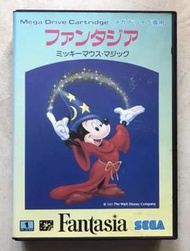 日版 MD SEGA MEGA DRIVE DISNEY MICKEY MOUSE MAGIC FANTASIA 迪士尼米奇老鼠 魔法夢幻記 橫向動作遊戲