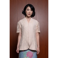 Jolie Clothing Liena Top in Nude Top/ Wanita Blouse/ Wanita Raya Top/ Raya Series/