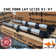 💯 ORIGINAL❗️ RAPID FRONT FORK LAY SET (CNC LAY) Y15ZR-V1-V2 Y16ZR / LC135 4S V1-V7  Made In Thailand