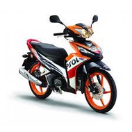 HONDA DASH 110 FI REPSOL ORIGINAL STICKER SET 86000-K07-M70ZA