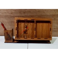 Unique Clock, DS Laser Engraver work desk decoration