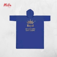 Áo mưa choàng cánh dơi đi xe máy (quà tặng) khi mua mũ bảo hiểm Royal M139 và M239. Royal Helmet