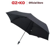 AZKO Passport 98 cm Light Folding Umbrella - Black Folding Umbrella Umbrella Shade Tool Folding Umbr