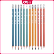 Deli 12PCS Plastic Pencil HB Pencil EU5000-HB