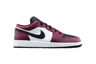 Boy's Air Jordan 1 Low SE (Big Kid) Dark Beetroot/Black/Roma Green/White 4 Big Kid M