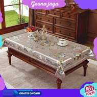 Patterned Dining Table Cloth 90x150cm Waterproof Square Dining Table Cloth_Dining Table Cloth -D201-