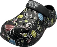 PN8329-01 Clog, Platform Sandals, Allover Pattern, Snoopy Charlie Brown, Woodstock, Cute Shoes, Wome