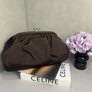【赫蒂國際精品】 Celine 咖啡色手拿包 vintage