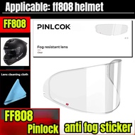 Ls2 FF808 anti fog sticker color changing anti fog sticker motorcycle full helmet pinlock helmet acc