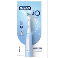 Oral-B IO3 Series 3 Electric Toothbrush Ice Blue / Black Ultimate Clean