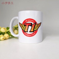 League of Legends Water Cup Ceramic Color-changing Cup Mug LOL Team RNG IG FPX S9 Showdown Merchandi