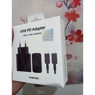 SAMSUNG GALAXY S25 ULTRA 5G 45WATT CHARGER 100% SUPER FAST CHARGING TYPE C TO TYPE C ORIGINAL CHARGE