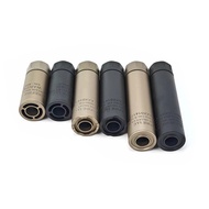 metal silencer suppressor for Jinming, Cyma gel blaster units, 14mm ccw thread, 12/15cm length