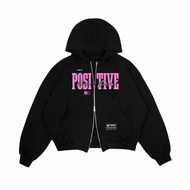 Hoodie Boxy Zipper Double kepala Zipper Skena Pria &Wanita