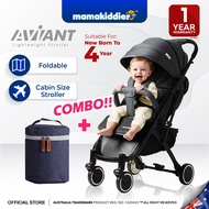 Mamakiddies Aviant Baby Stroller Lightweight Cabin-Size Compact Foldable Stroller Bayi